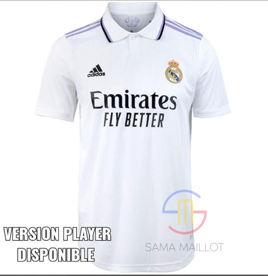 Maillot domicile authentique Real Madrid 2022/23